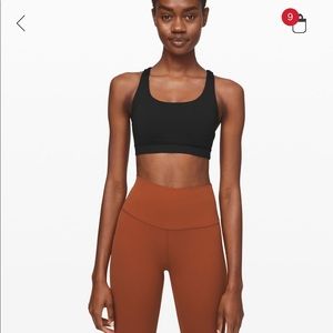 lululemon energy bra, size 2